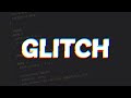 Glitch Text Effect Using Only HTML & CSS