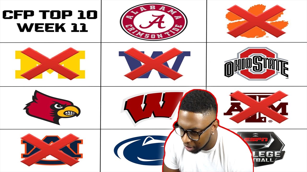 CRAZIEST COLLEGE FOOTBALL SATURDAY EVER? NEW COLLEGE FOOTBALL PLAYOFF ...