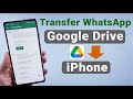 The Best Way Transfer WhatsApp from Google Drive to iPhone Directly - iCareFone Transfer