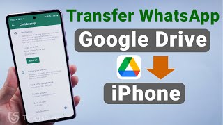 The Best Way Transfer WhatsApp from Google Drive to iPhone Directly - iCareFone Transfer