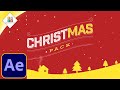 [ Christmas Pack ] After Effects Template & Tutorial