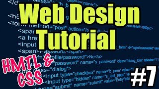 HTML5 Website Design Tutorial Part #7 | Forms