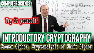 Caesar Cipher, Shift Cipher Cryptanalysis (Introductory Cryptography)