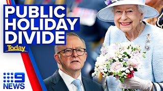 Australian business owners divided over Queen public holiday | 9 News Australia