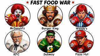Every Rise and Fall... And Rise Again of McDonald’s, Burger King, Wendy’s, KFC, Subway Explained !