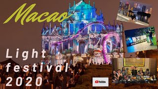 Macao Light Festival 2020 #aldanvlogs