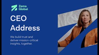 CEO Address: An Exciting New Chapter for Zema Global