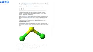 what is the molecular shape of scl2