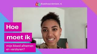 Vlog bloedafname en versturen WatMagIkEten bloedonderzoek.