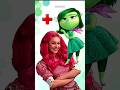 Descendants Bridget +Inside out Disgust=? #shorts#mixing#ai#insideout2#descendants