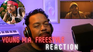 Young M.A "Oh My Gawdd" (Freestyle Video) |REACTION|