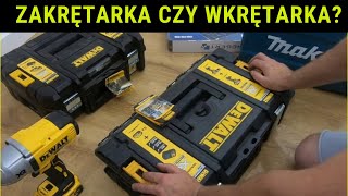 🔴EP.109 Zakrętarka czy wkrętarka Dewalt DCF887   Dewalt DCD796