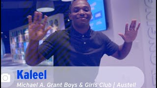 BGCMATL | Meet the Michael A. Grant Club's Youth of the Year..Kaleel!