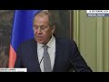 Lavrov s’exprime sur le conflit Israël Gaza