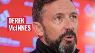 Derek McInnes discusses Tuesday's cup win
