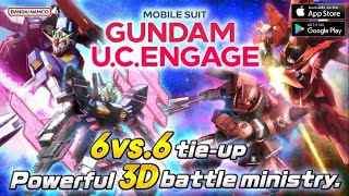 GAMEPLAY MOBILE SUIT GUNDAM U.C. ENGAGE | Andoid / iOS