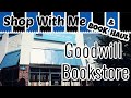 Goodwill Bookstore Shopping and Book Haul SHOP WITH ME I bought 15 books!