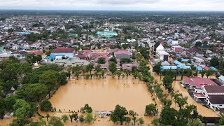 Banjir Bandang Barabai 28 November 2021 || Barabai kembali terendam dengan sangat tinggi