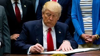 LIVE: President Trump Signs the National Defense Authorization Act 12/20/19