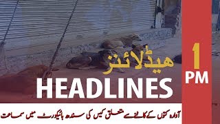 ARY News Headlines | Supreme Court hearing today on Stray Dog Bites | 1 PM | 22 OCT 2019