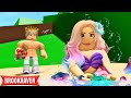 THE PRINCE FELL IN LOVE WITH A MERMAID!! ROBLOX MOVIE (CoxoSparkle2)