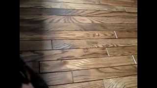 Renovace parketové podlahy - How to repair a wood parquet - Parkett Schleifen