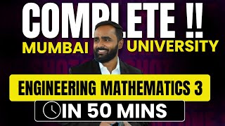 COMPLETE ENGINEERING MATHEMATICS 3|ALL BRANCHES |MUMBAI UNIVERSITY|SEMESTER 03|PRADEEP GIRI SIR