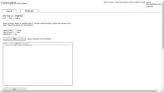 String-1 (right2) Java Tutorial || Codingbat.com