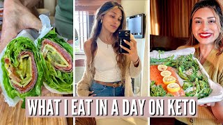 What I Eat In A Day To Lose Weight on Keto Diet! Breakfast, Lunch, & Dinner!