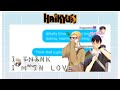 KAGEYAMA’S CONFESSION?? || I think I’m in love ( TsukiKage ) || Haikyuu texts