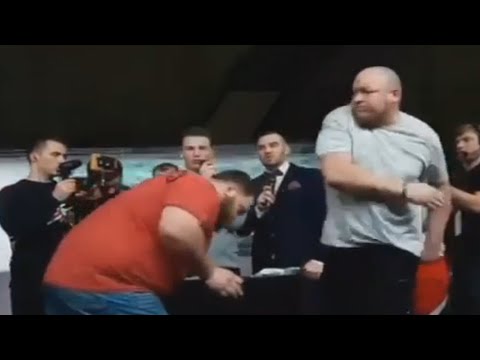 World Slapping Champion Gets Knocked Out By First Timer 107 3 The Fox