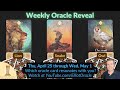 Weekly Oracle Reveal 🔮✨ | Tarot Reading for Apr 25 to May 1 | Elliot Oracle 🦁🐍🦉