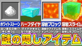 【マイクラ統合版】チートでしか入手できない謎すぎる隠しアイテム１５選【まいくら・マインクラフト】