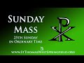 Sunday Mass September 22, 2024