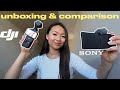unboxing DJI Pocket 3 vs Sony ZV-1: the best vlog camera?