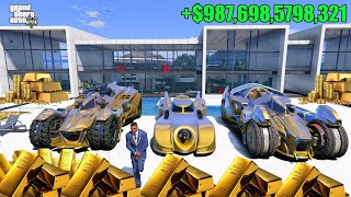 FRANKLIN TOUCH ANYTHING BECOME GOLD  EVERYTHING IS FREE IN GTA 5!