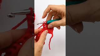 How to make a triple crochet decrease. #crochetforbeginners #crochettutorial #triplecrochet