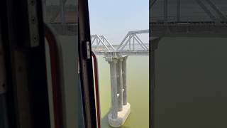 Chambal New Bridge #shortfeed #shorts #short #chambal #bridge #train #viral #explore #youtubeshorts