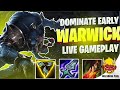 How To Dominate Early Game With Warwick! - Wild Rift HellsDevil Plus Gameplay