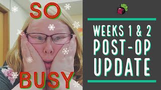 Weight Loss Surgery Post-Op, Weeks 1 & 2 Update | My Gastric Bypass Journey