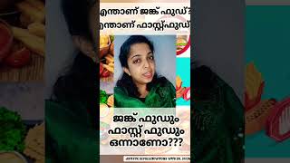 എന്താണ് ഫാസ്റ്റ് ഫുഡ്???/ Healthy Informations