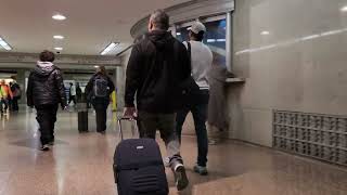 JFK to Newark airport by train and bus