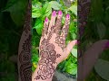 Back hand mehndi design #henna #prime #easy mehndi design #hennart # prime looks