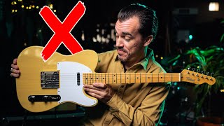 Pourquoi JE NE JOUE PAS SUR TELECASTER ?