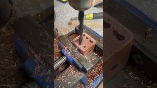 Casting copper cubes from scrap and making dice!