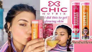 Chicnutrix for glowing skin || Vitamin C for glowing skin || My honest review