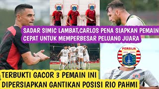 berita persija,SIMIC CEPAT HABIS,CARLOS PENA SIAPKAN PEMAIN INI VS PSBS,3 PEMAIN INI PENGGANTI RIO F