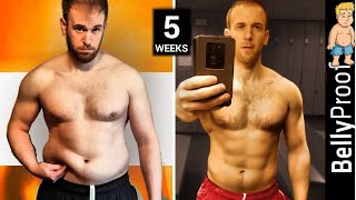 Body Transformation: How to Lose Belly Fat in 5 Weeks