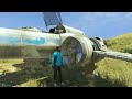 franklin transforming zero to god super plane through magical portal in gta 5 mods shinchan and chop