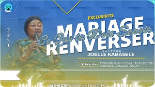 Pasteur Joelle Kabasele_Les Consequences du fondement renverser dans un foyer